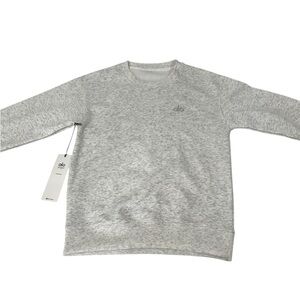 ALO Yoga Heather Gray Crewneck Sweater